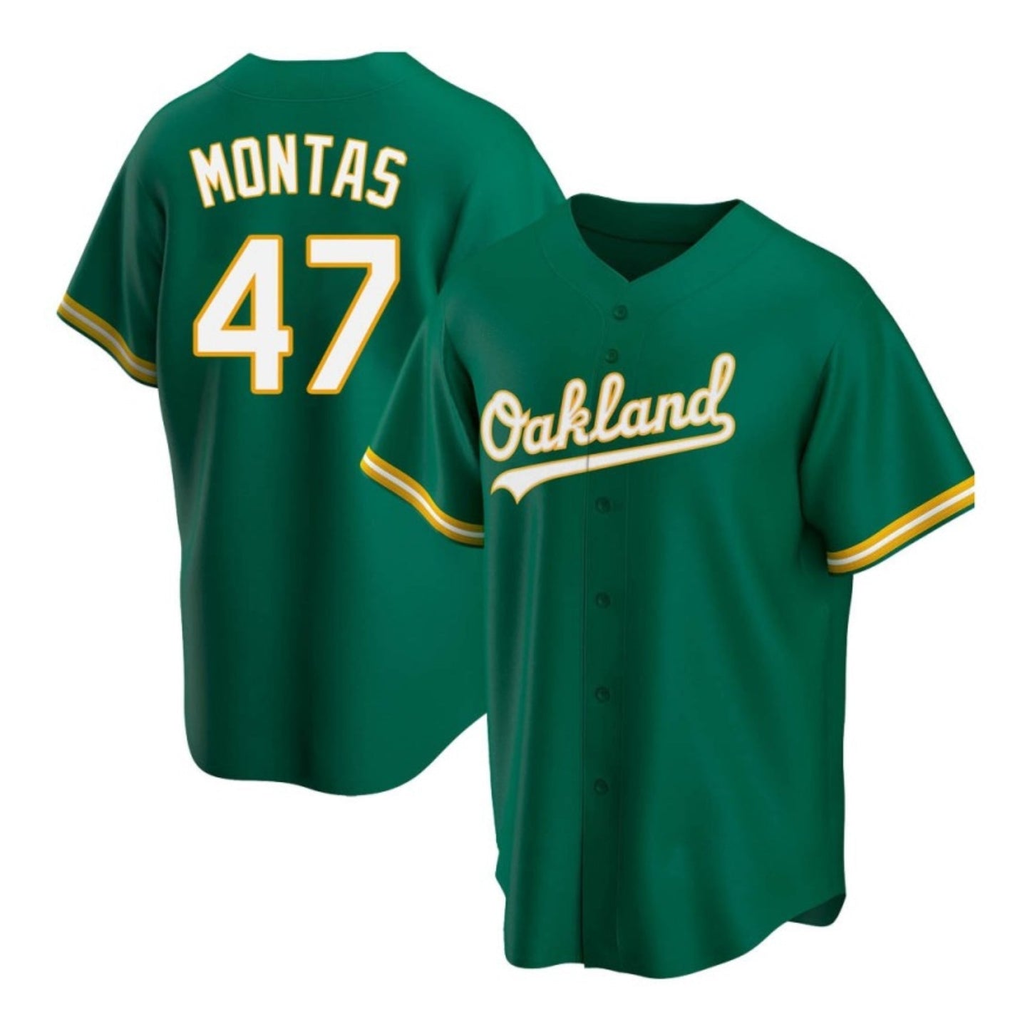 MLB Frankie Montas Oakland Athletics 47 Jersey