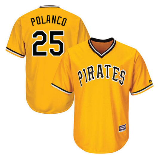 MLB Gregory Polanco Pittsburgh Pirates 25 Jersey