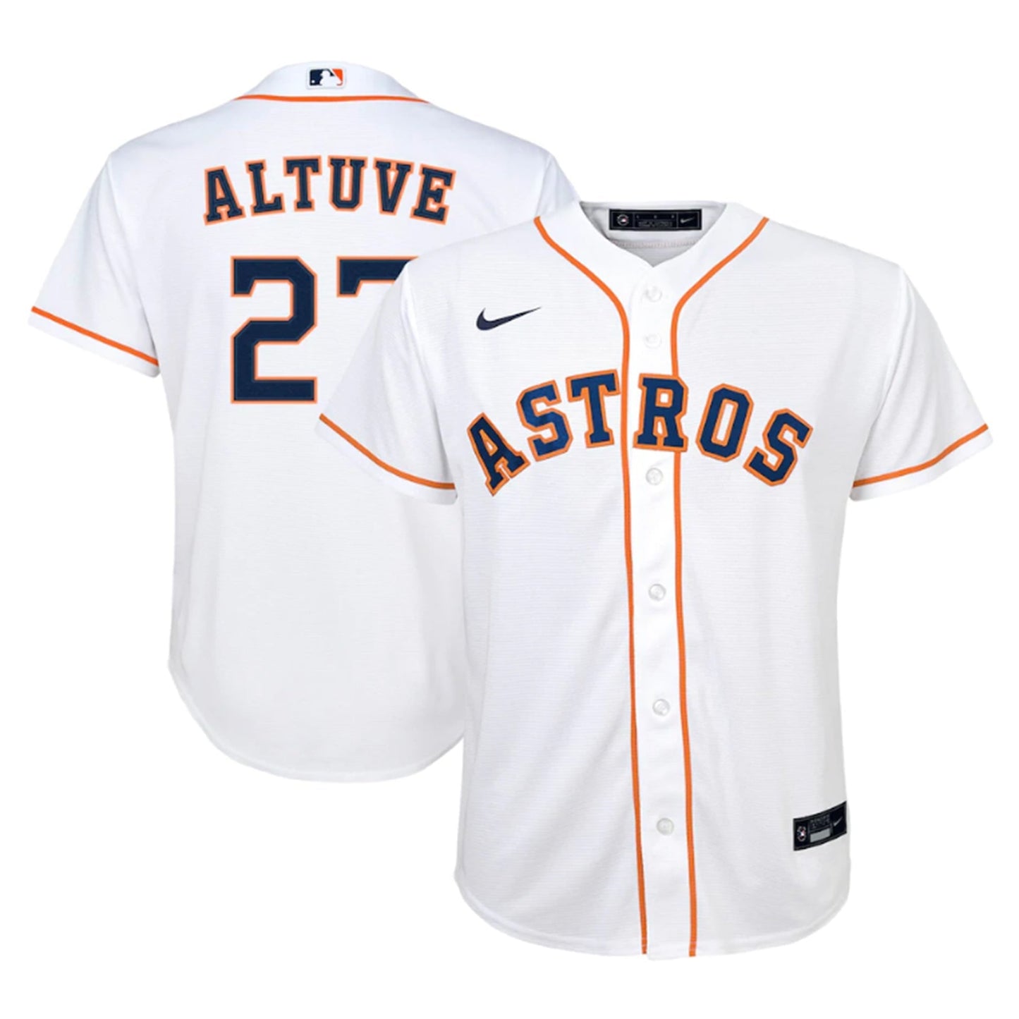 MLB Jose Altuve Houston Astros 27 Jersey