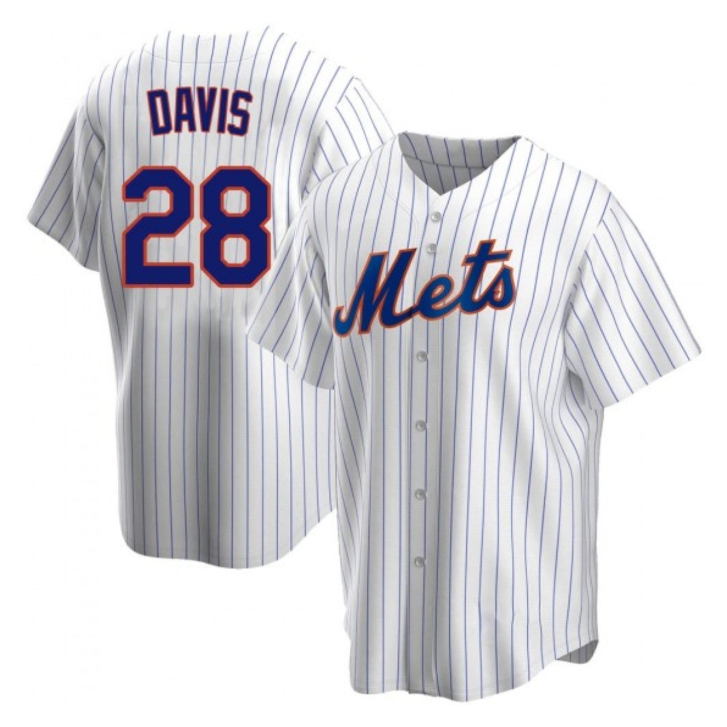 MLB J.D. Davis New York Mets 28 Jersey