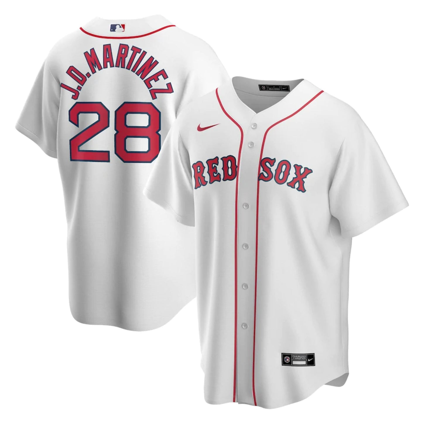 MLB J.D. Martinez Boston Red Sox 28 Jersey