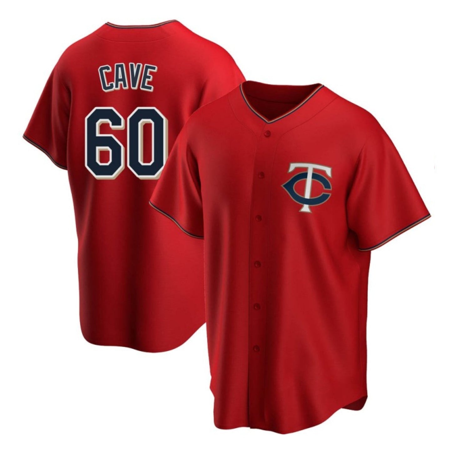 MLB Jake Cave Minnesota Twins 60 Jersey