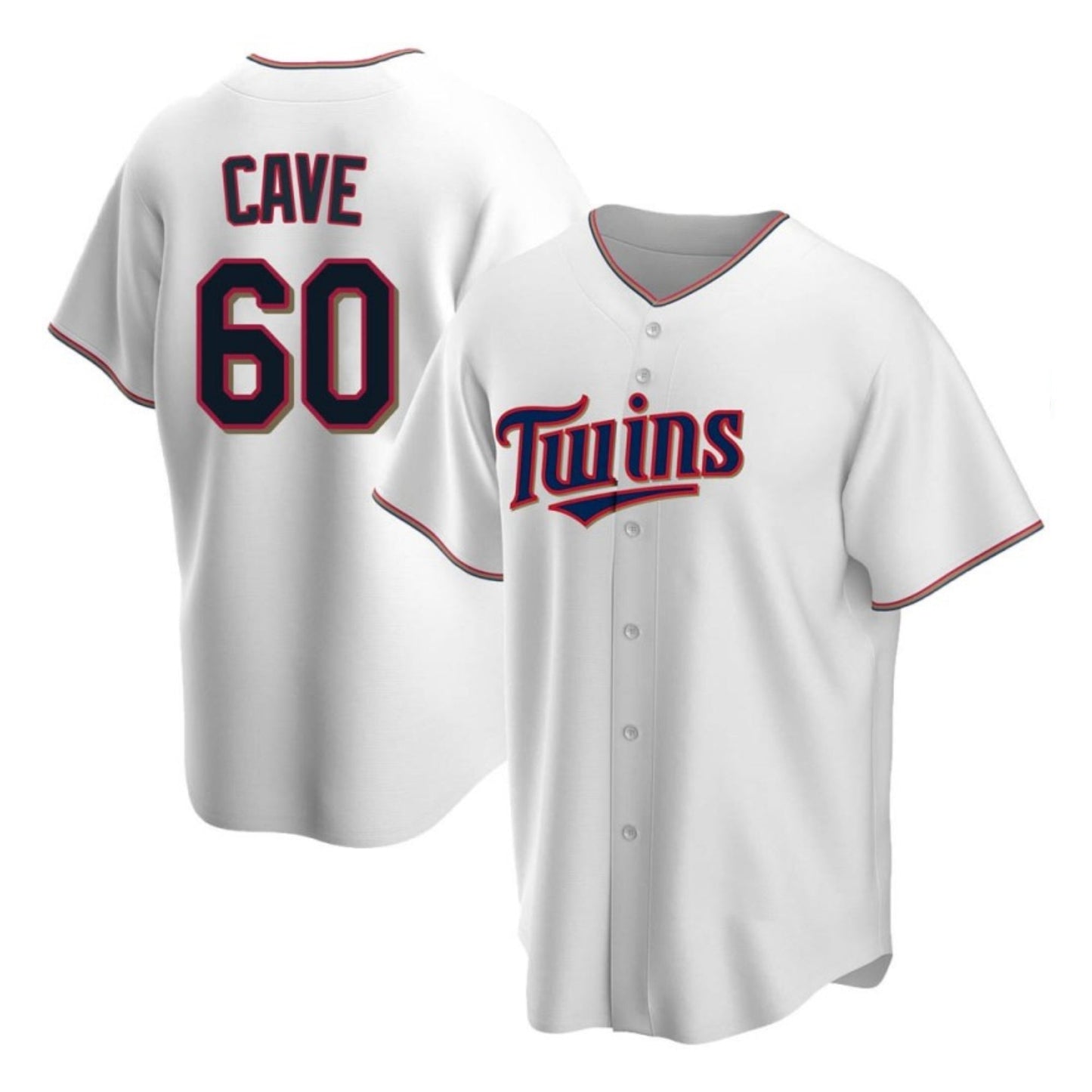 MLB Jake Cave Minnesota Twins 60 Jersey