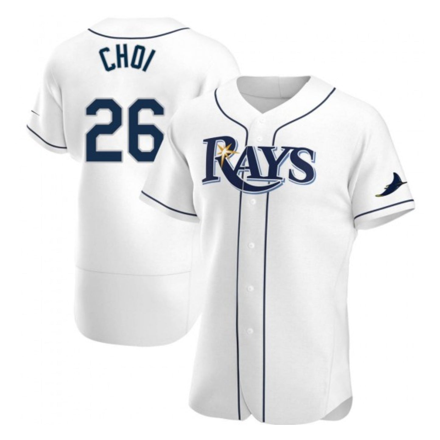 MLB Ji-Man Choi Tampa Bay Rays 26 Jersey