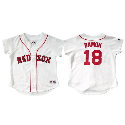 MLB Johnny Damon Boston Red Sox 18 Jersey