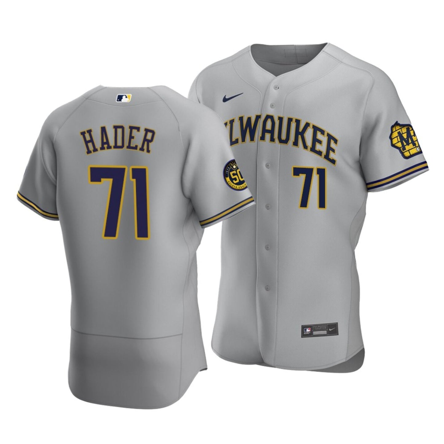 MLB Josh Hader Milwaukee Brewers 71 Jersey