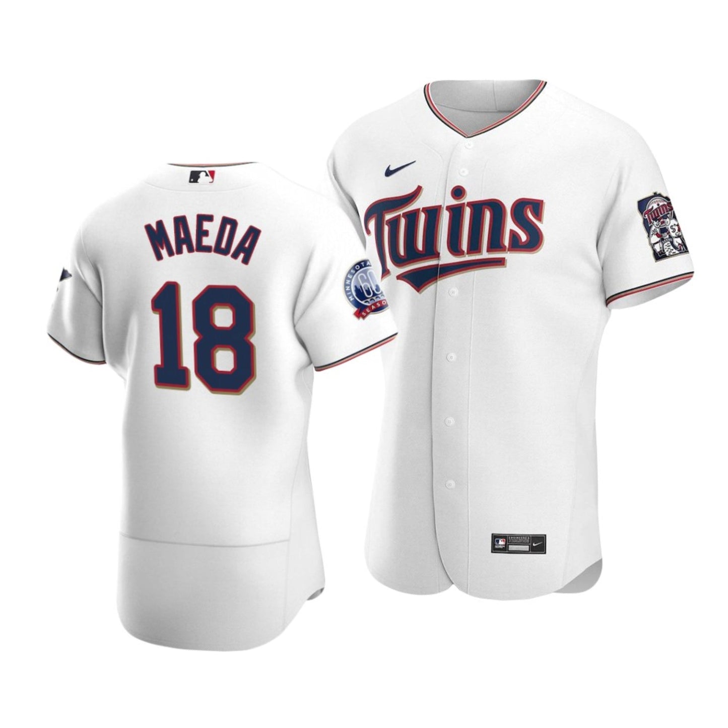 MLB Kenta Maeda Minnesota Twins 18 Jersey