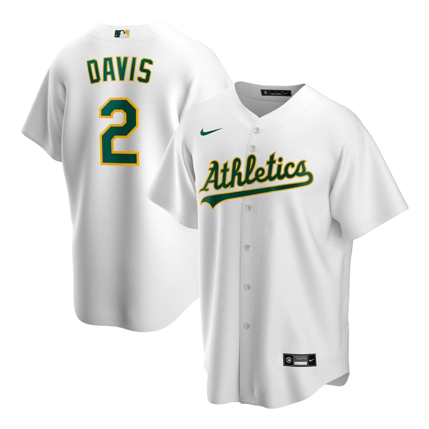 MLB Khris Davis Oakland Athletics 2 Jersey