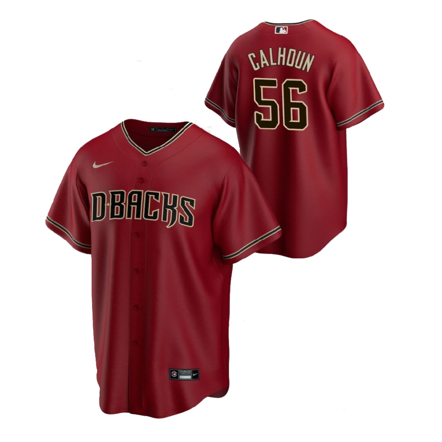 MLB Kole Calhoun Arizona Diamondbacks 56 Jersey