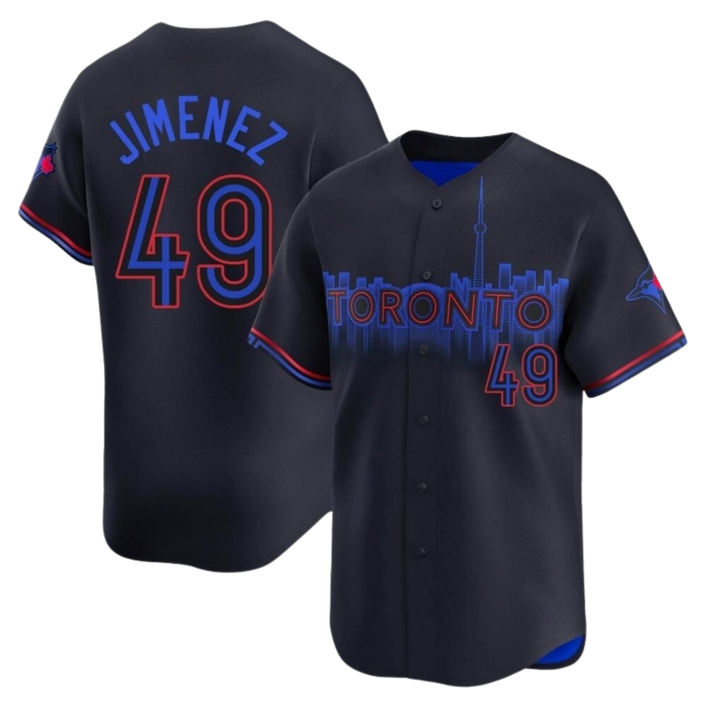 MLB Leo Jimenez Toronto Blue Jays 49 Jersey