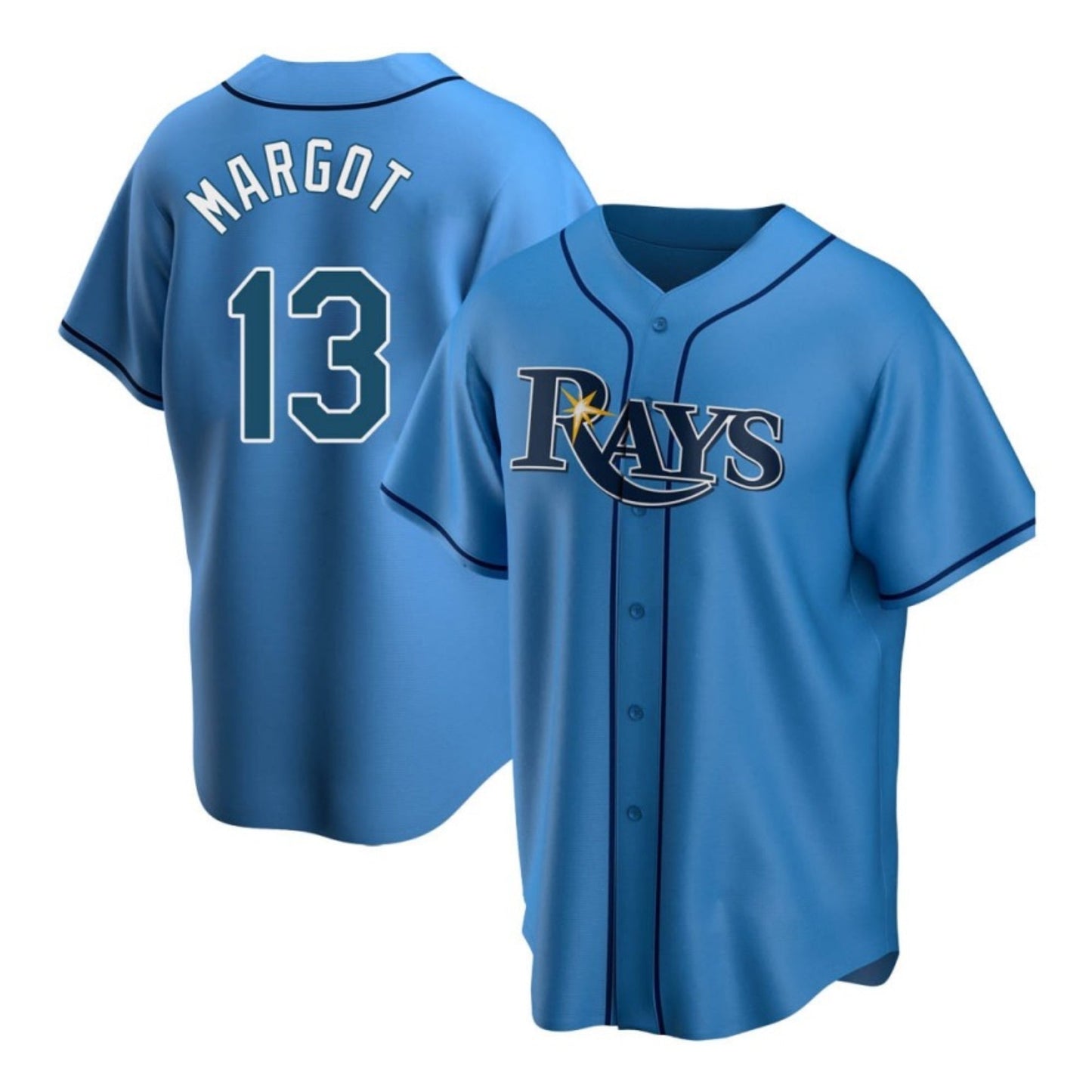 MLB Manuel Margot Tampa Bay Rays 13 Jersey