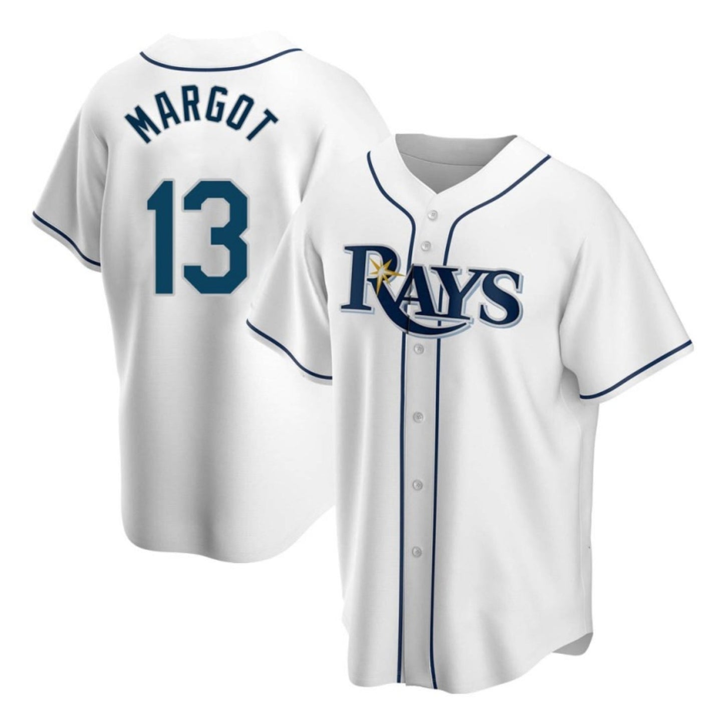 MLB Manuel Margot Tampa Bay Rays 13 Jersey