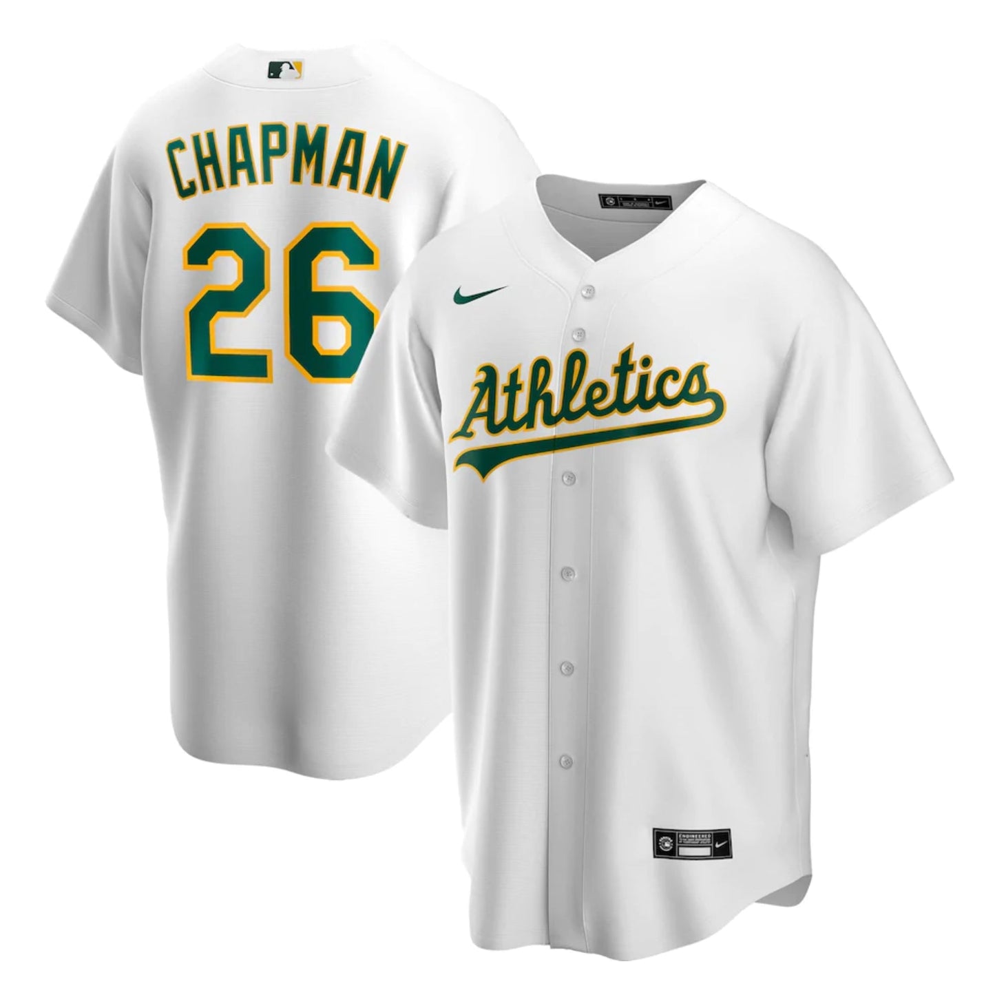 MLB Matt Chapman Oakland Athletics 26 Jersey
