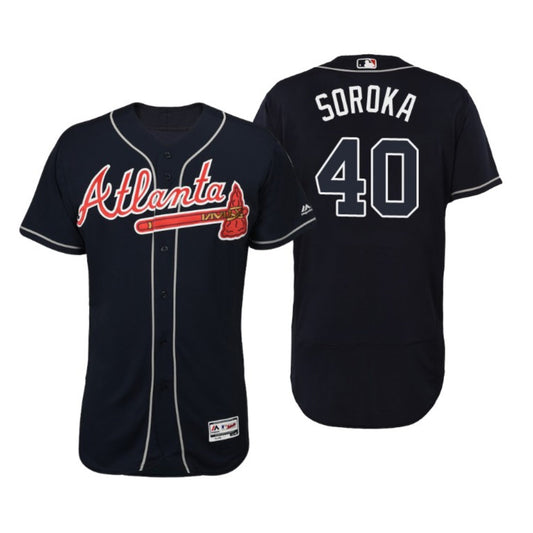 MLB Mike Soroka Atlanta Braves 40 Jersey