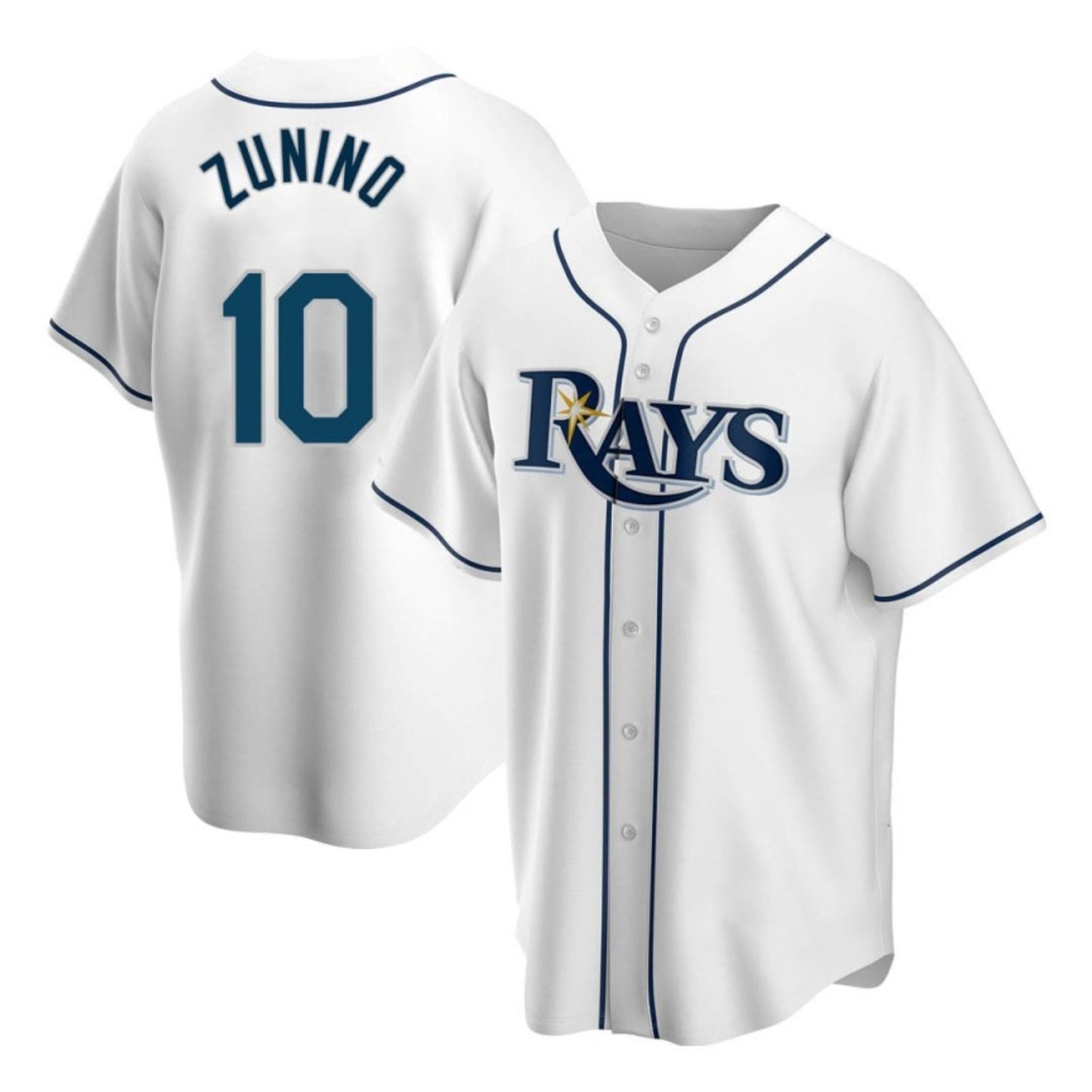 MLB Mike Zunino Tampa Bay Rays 10 Jersey