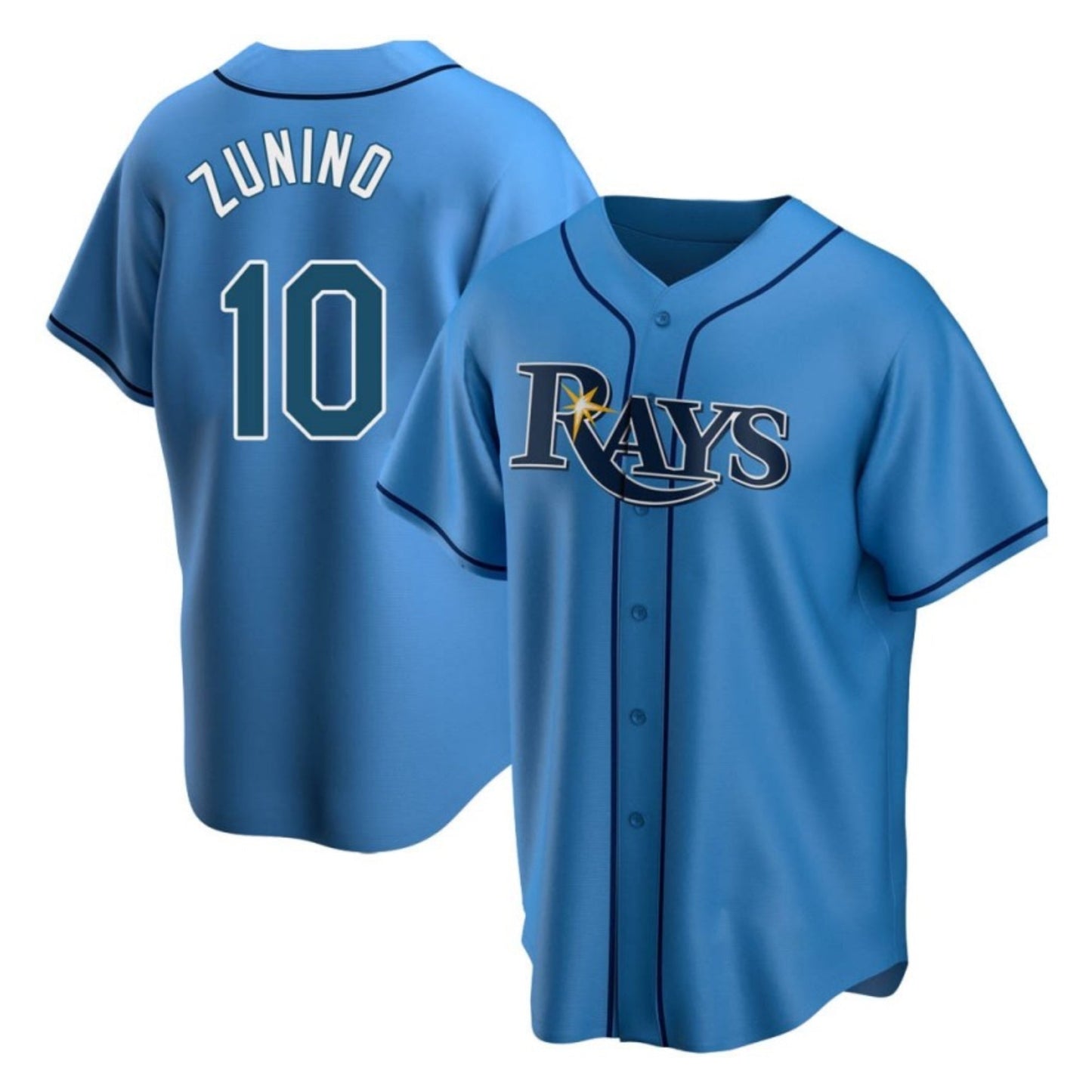 MLB Mike Zunino Tampa Bay Rays 10 Jersey