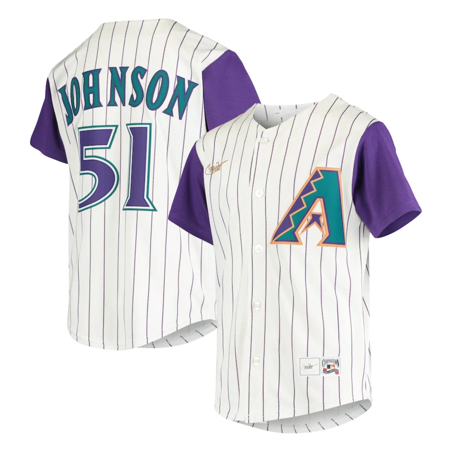 MLB Randy Johnson Arizona Diamondbacks 51 Retro Jersey