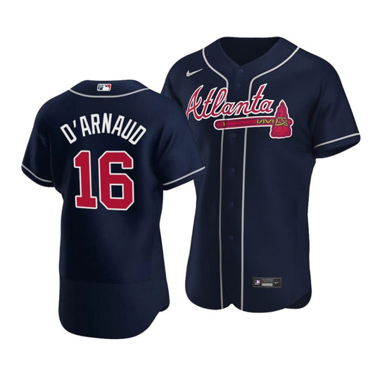 MLB Travis D'Arnaud Atlanta Braves 16 Jersey