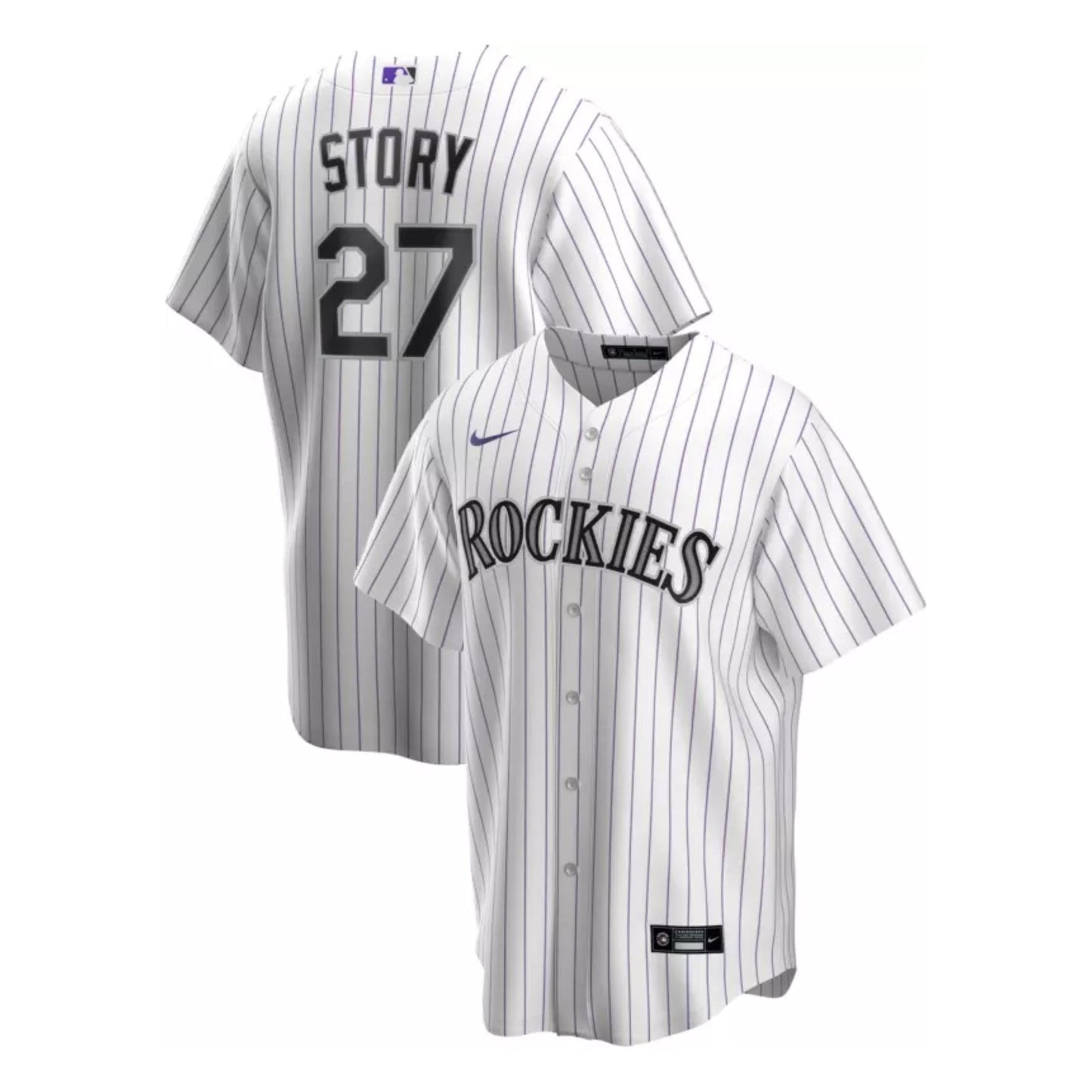 MLB Trevor Story Colorado Rockies 27 Jersey