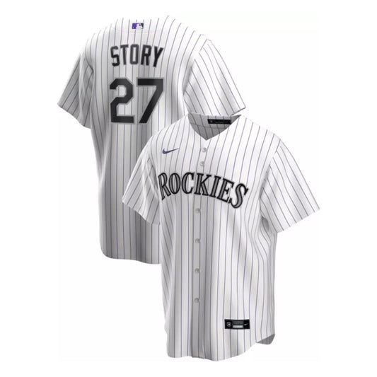 MLB Trevor Story Colorado Rockies 27 Jersey