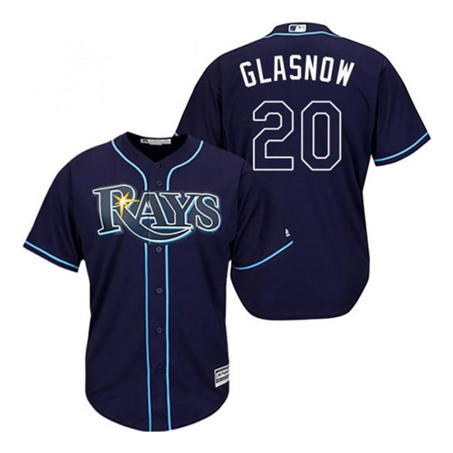 MLB Tyler Glasnow Tampa Bay Rays 20 Jersey