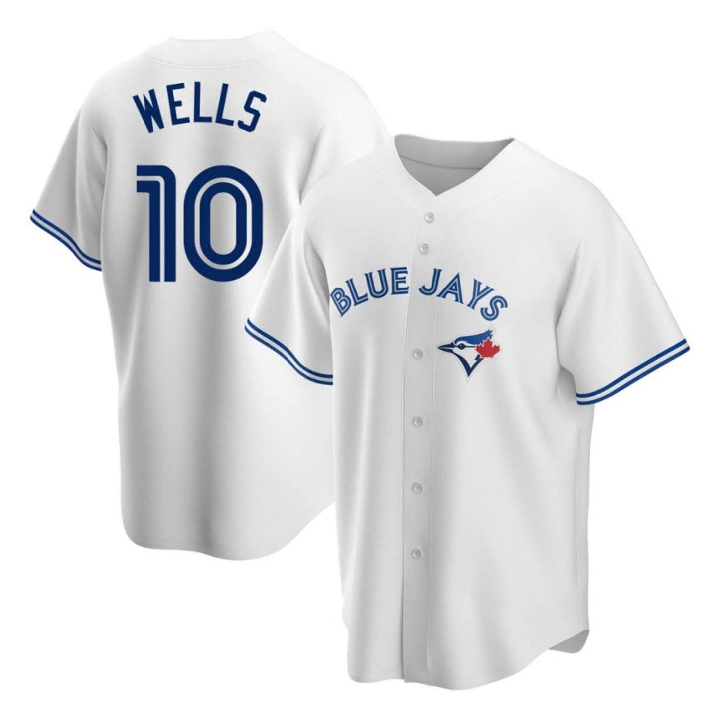 MLB Vernon Wells Toronto Blue Jays 10 Jersey