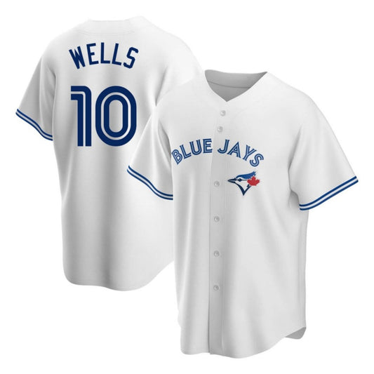 MLB Vernon Wells Toronto Blue Jays 10 Jersey