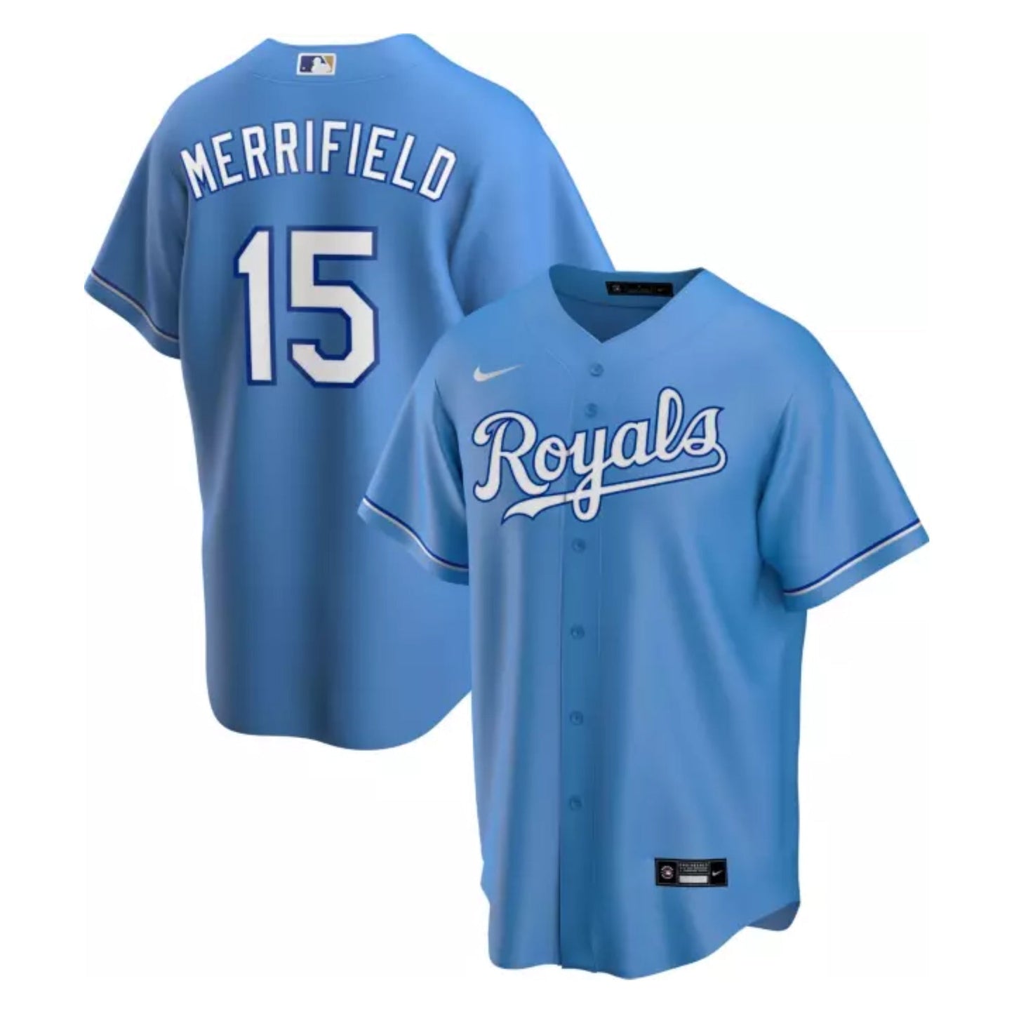 MLB Whit Merrifield Kansas City Royals 15 Jersey