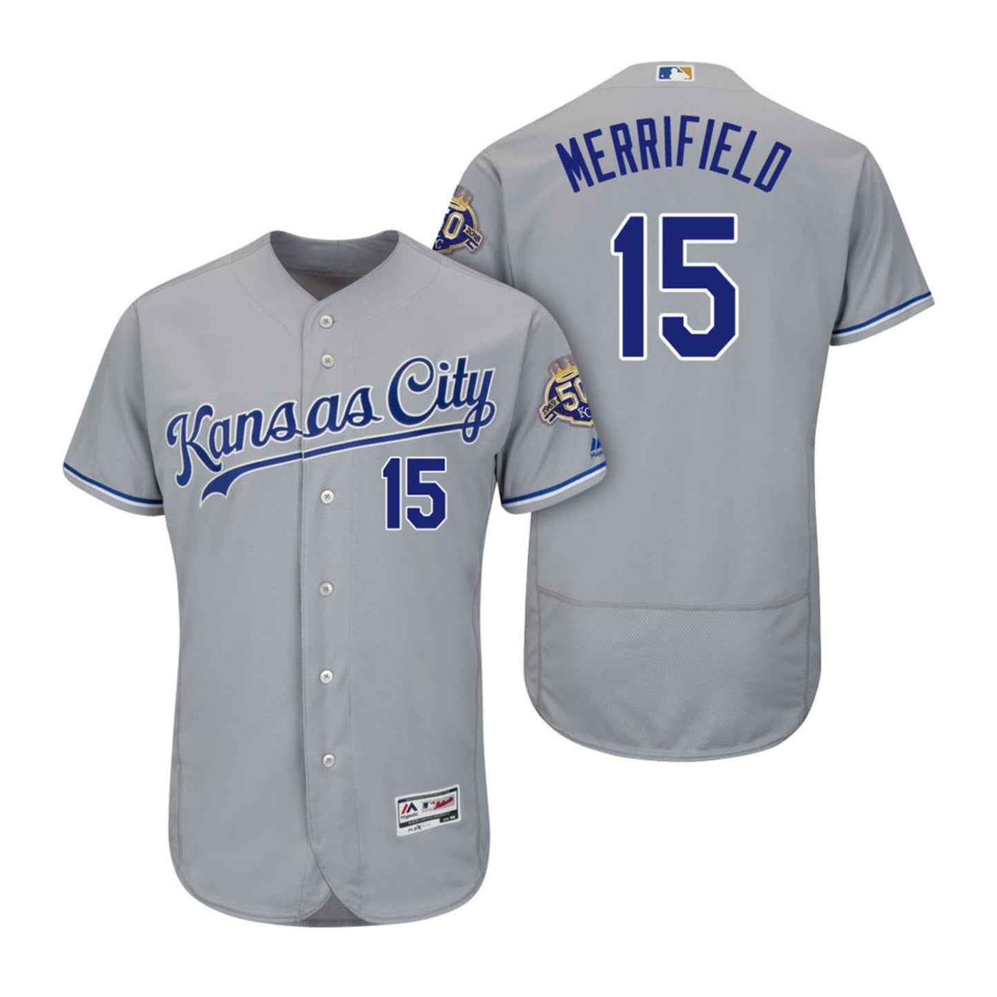 MLB Whit Merrifield Kansas City Royals 15 Jersey