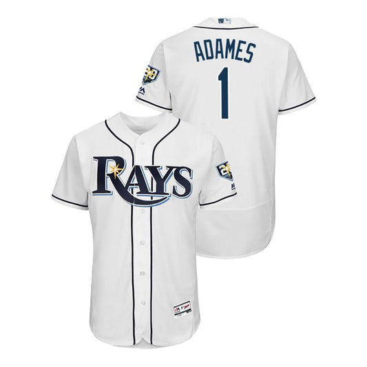 MLB Willy Adams Tampa Bay Rays 1 Jersey