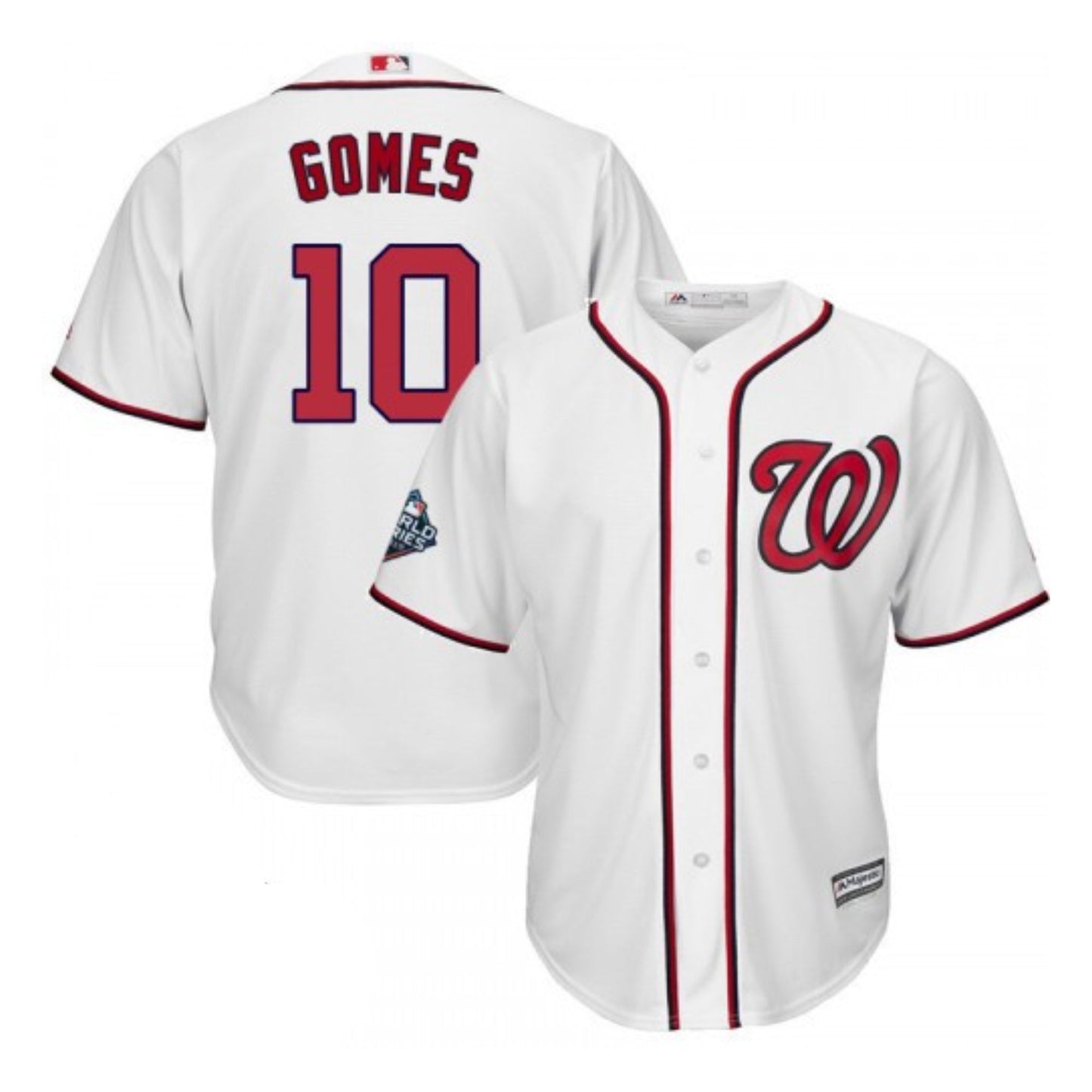 MLB Yan Gomes Washington Nationals 10 Jersey