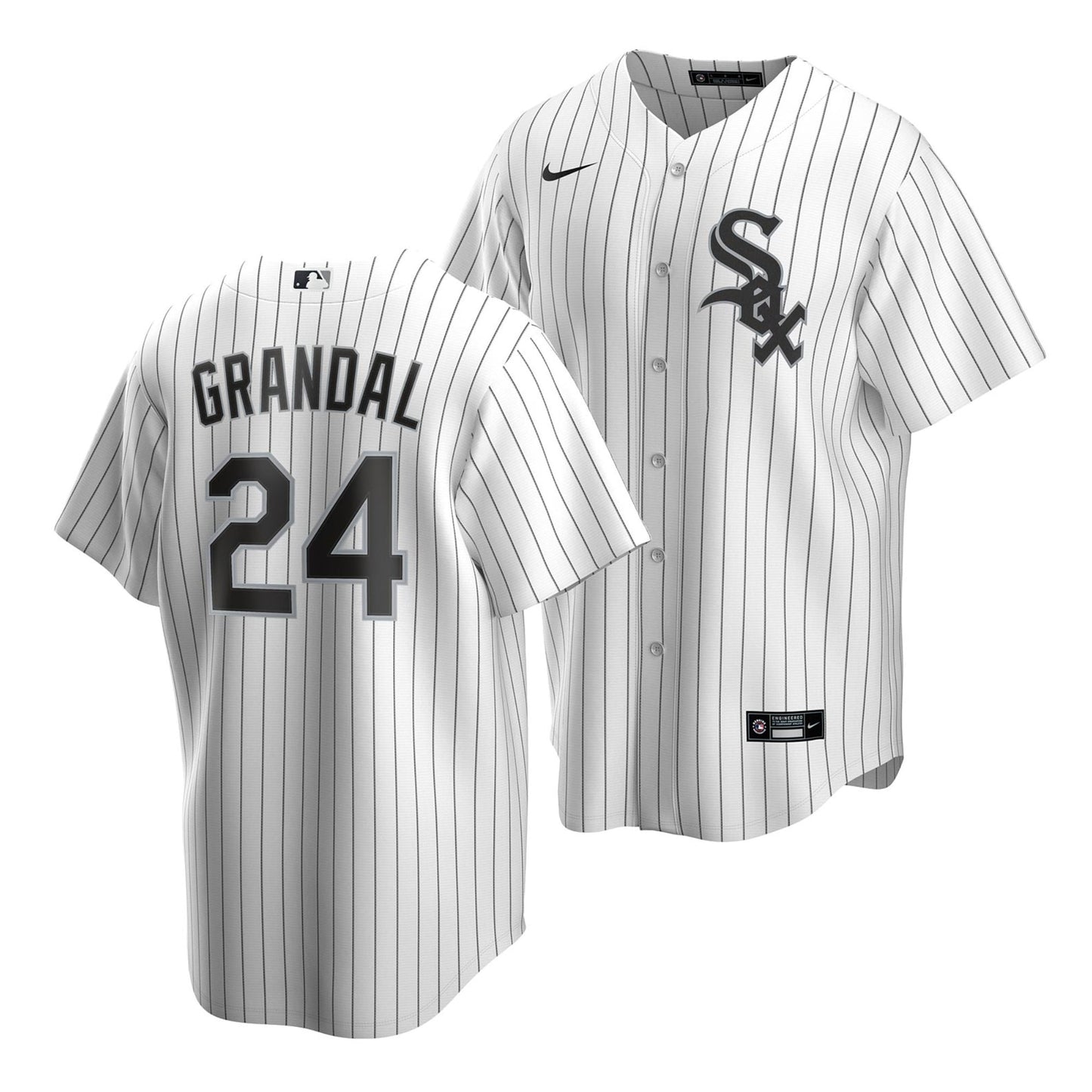 MLB Yasmani Grandal Chicago White Sox 24 Jersey