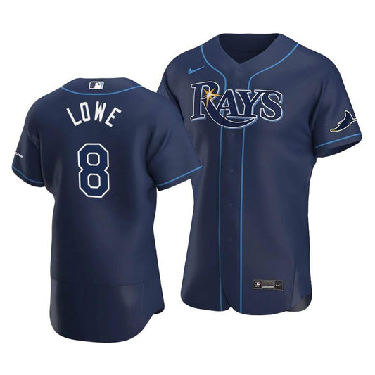 MLB Brandon Lowe Tampa Bay Rays 8 Jersey