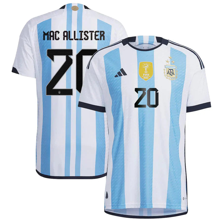 Alexis Mac Allister Argentina 20 FIFA World Cup Jersey