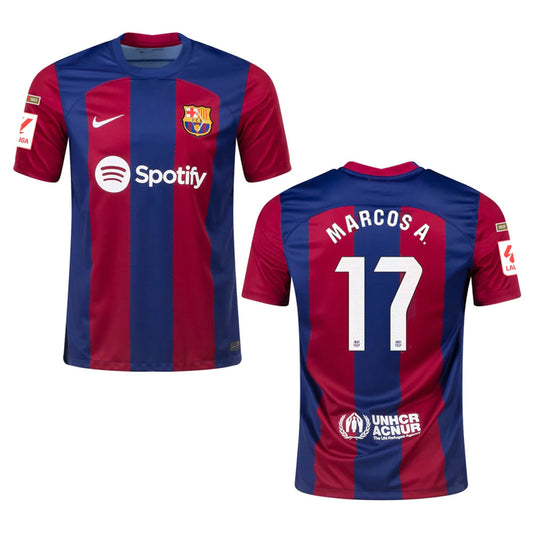 Margos Alonso Barcelona 17 jersey