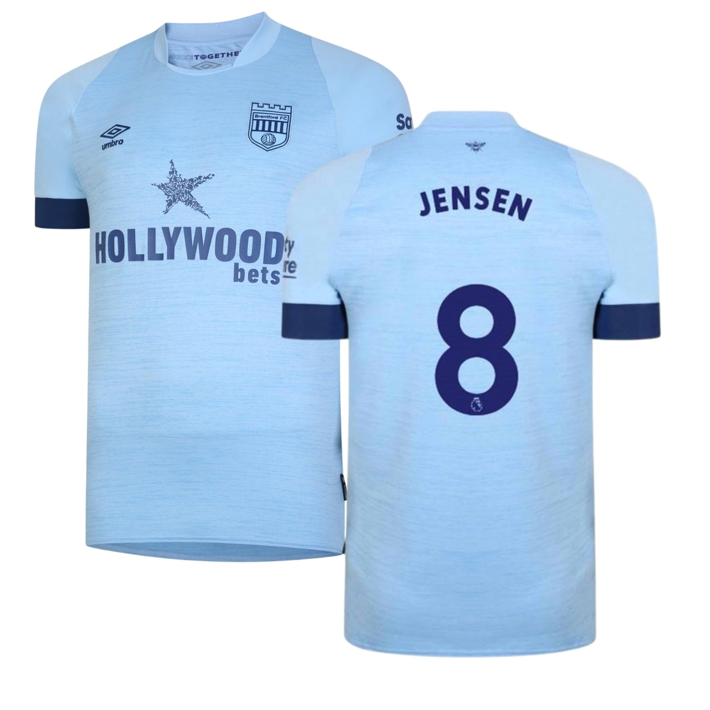 Mathias Jensen Brentford 8 Jersey