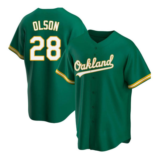 MLB Matt Olson Oakland Athletics 28 Jersey