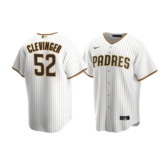 MLB Mike Clevinger San Diego Padres 52 Jersey