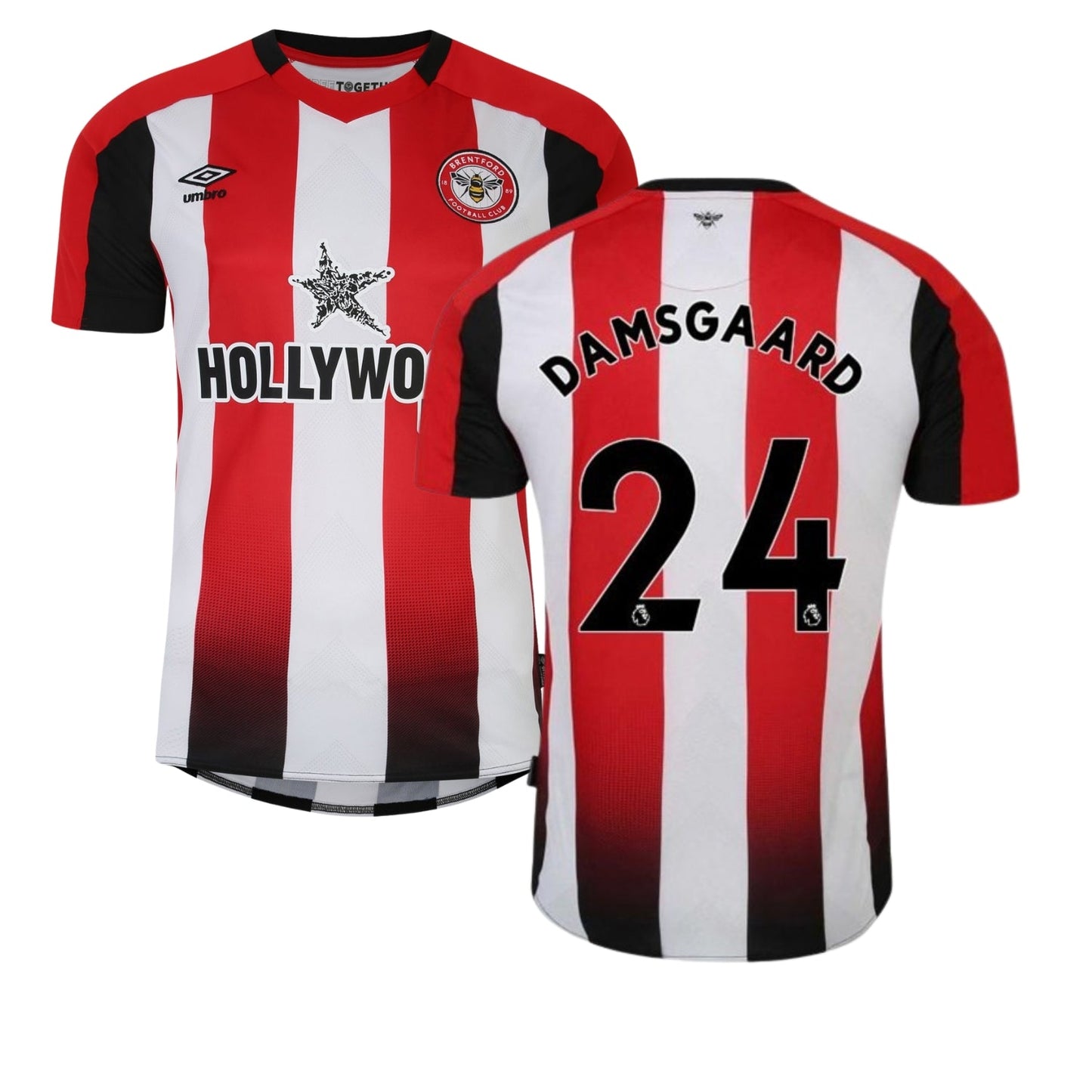 Mikkel Damgaard Brentford 24 Jersey