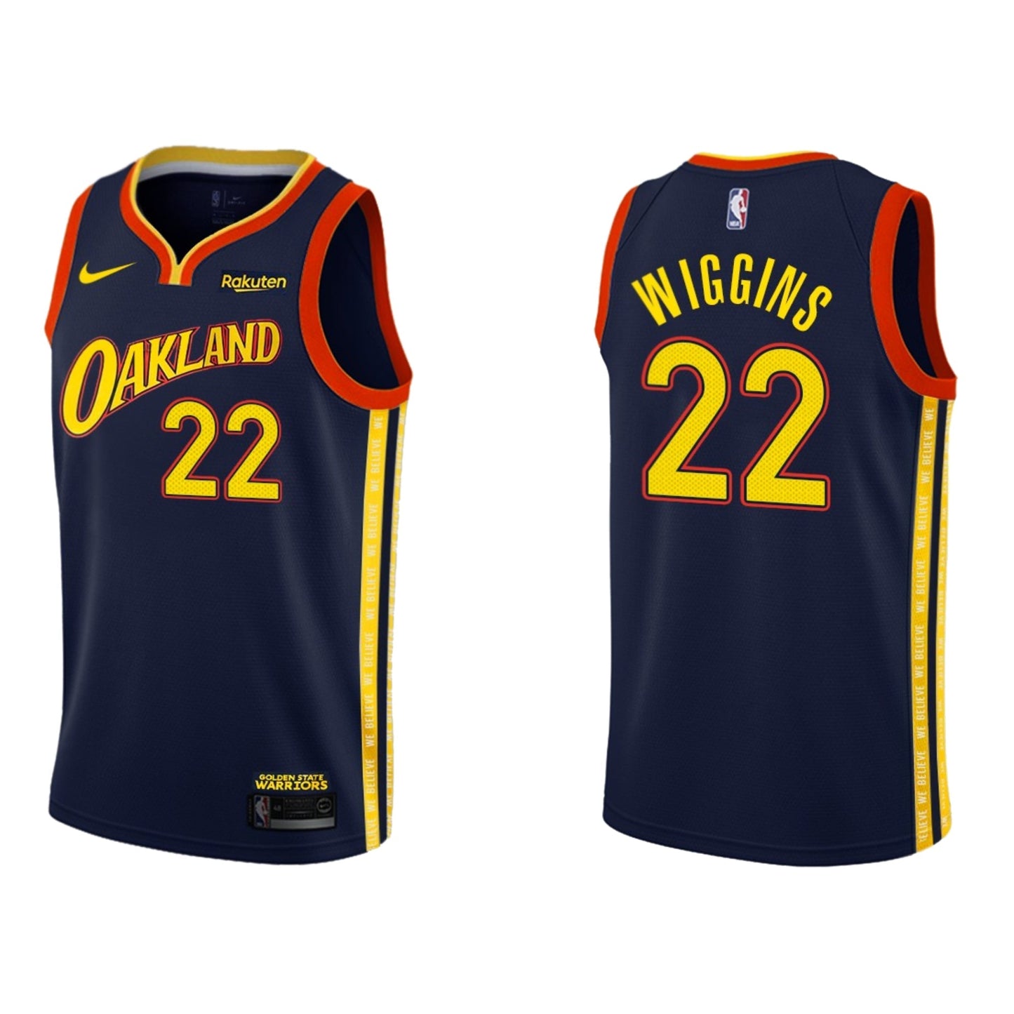 NBA Andrew Wiggins Golden State Warriors 22 Jersey