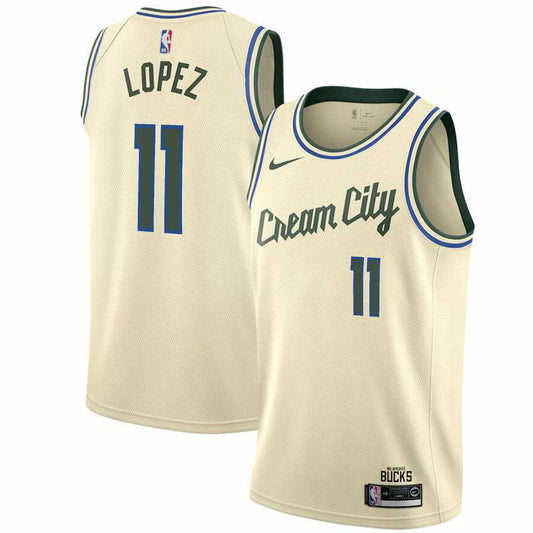 NBA Brook Lopez Milwaukee Bucks 11 Jersey