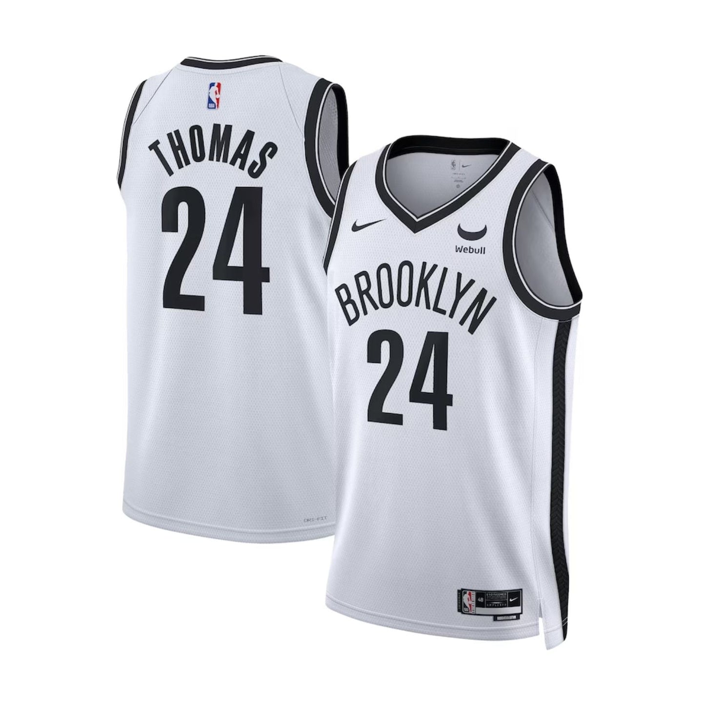 Cam Thomas Brooklyn Nets 24 Jersey