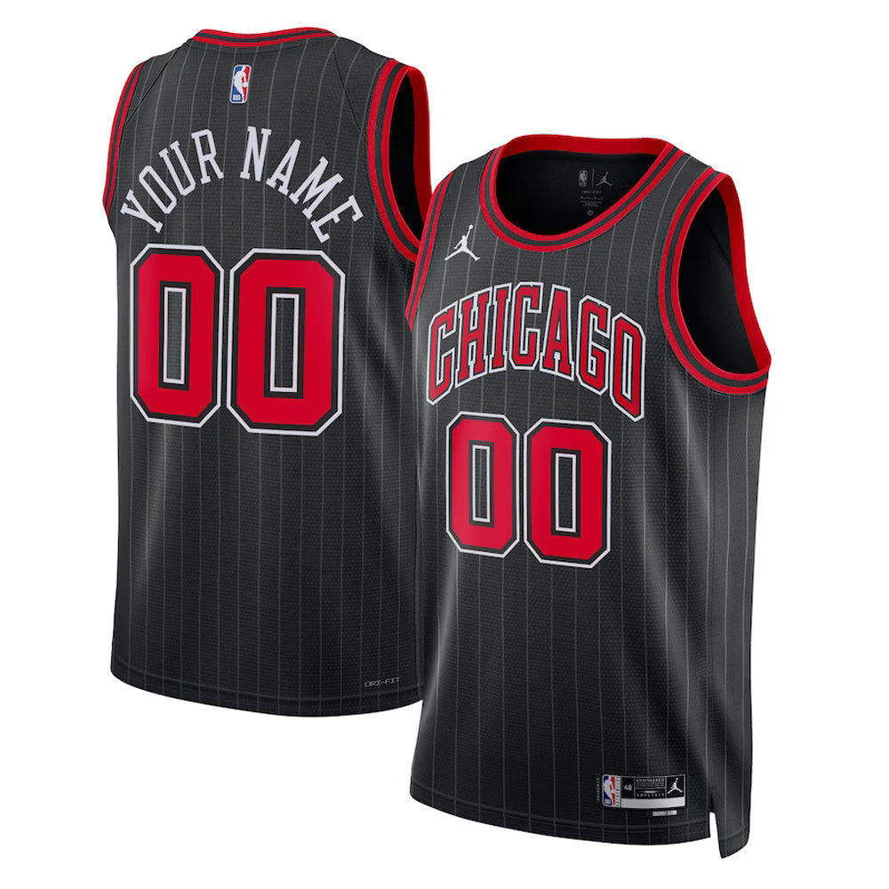Chicago Bulls Blank Custom Jersey