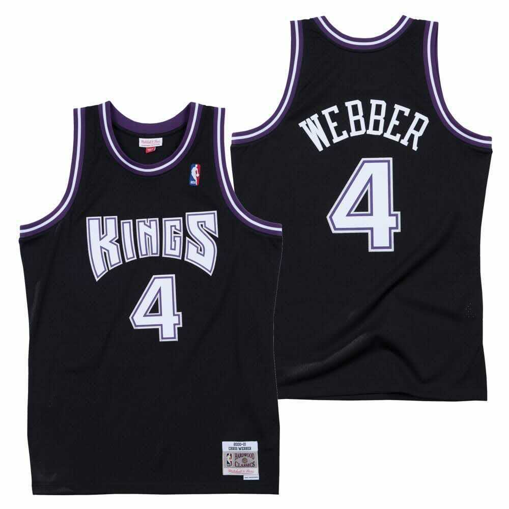 NBA Chris Weber Sacramento Kings 4 Jersey