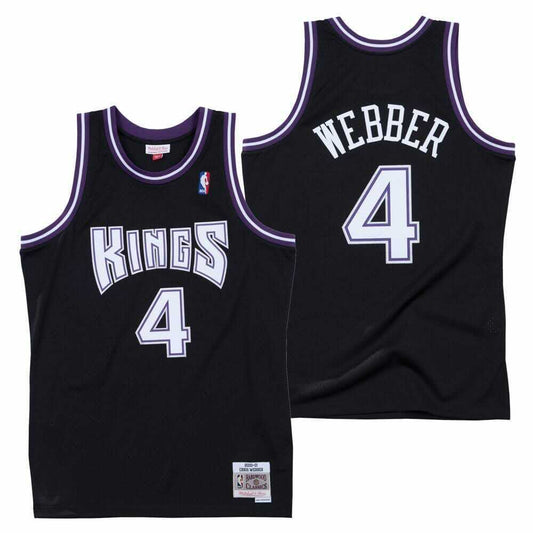 NBA Chris Weber Sacramento Kings 4 Jersey