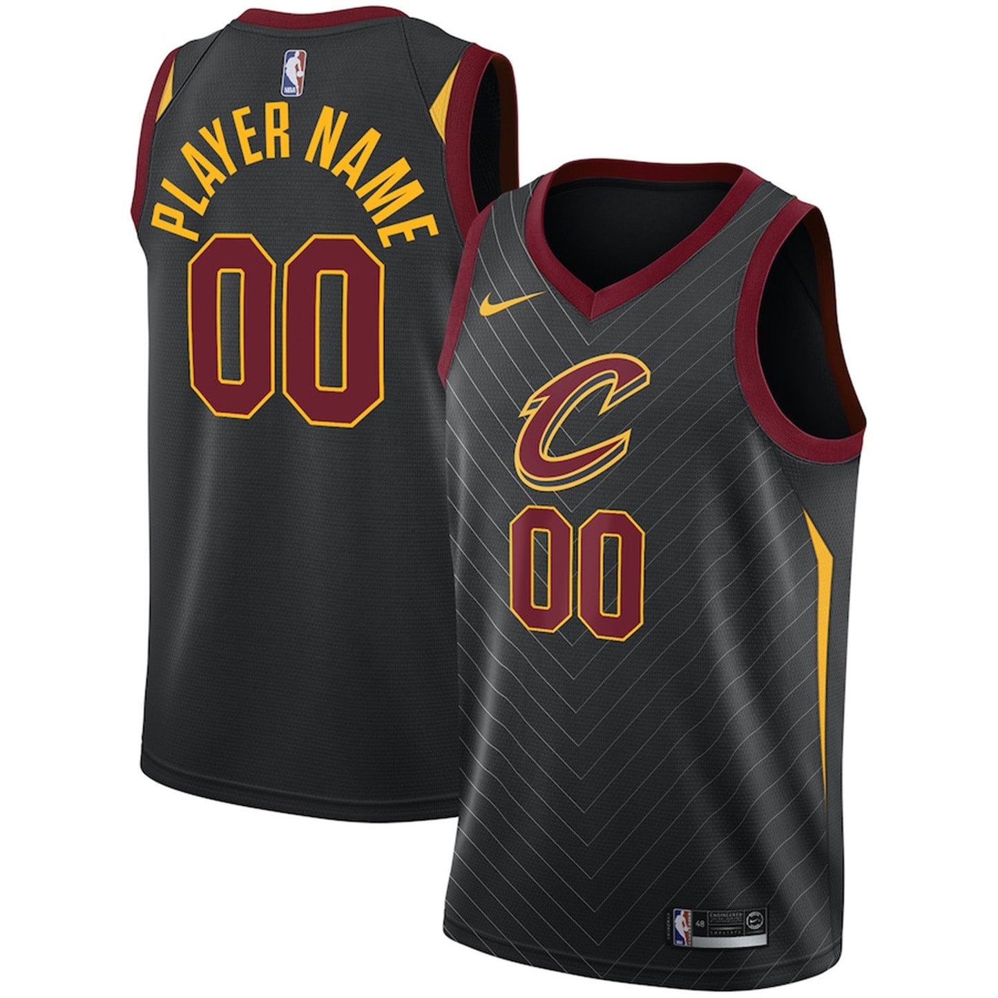 Cleveland Cavaliers Blank Custom Jersey