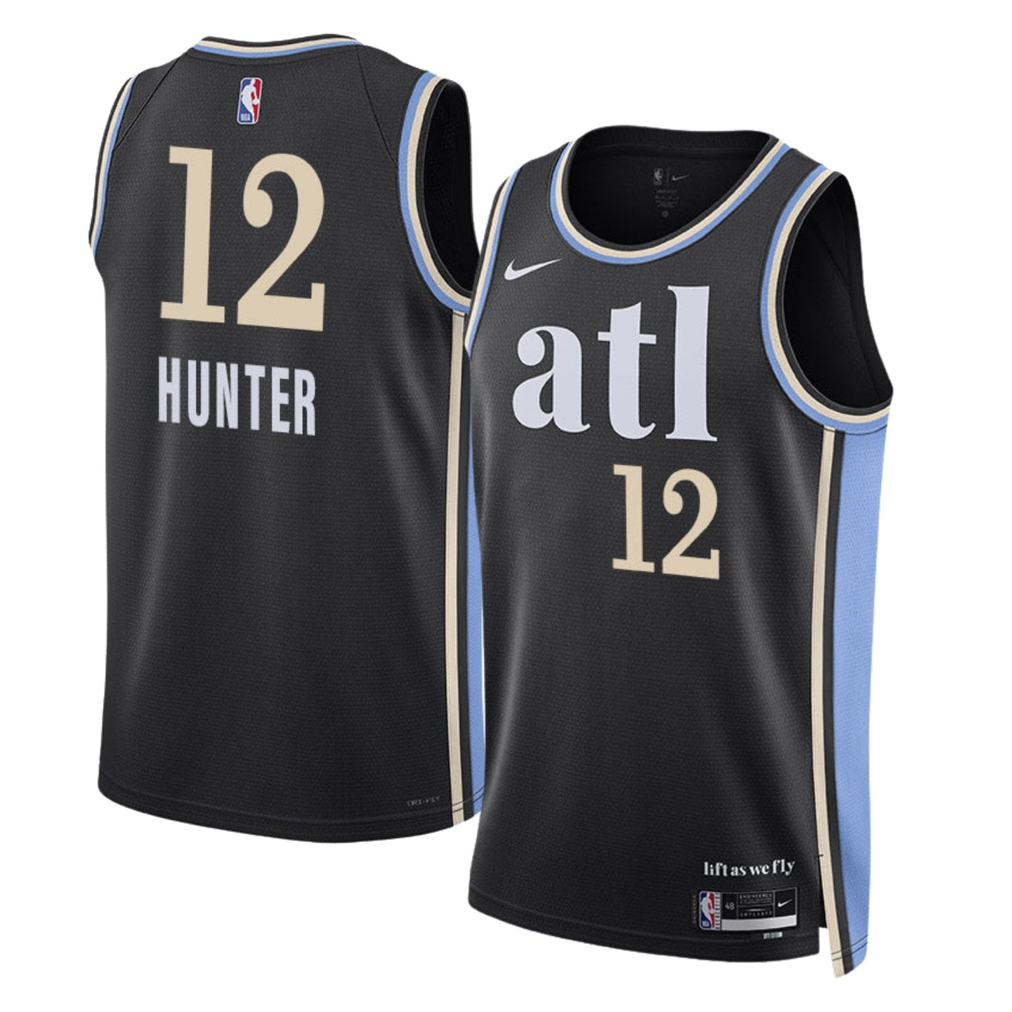 NBA De'andre Hunter Atlanta Hawks 12 Jersey