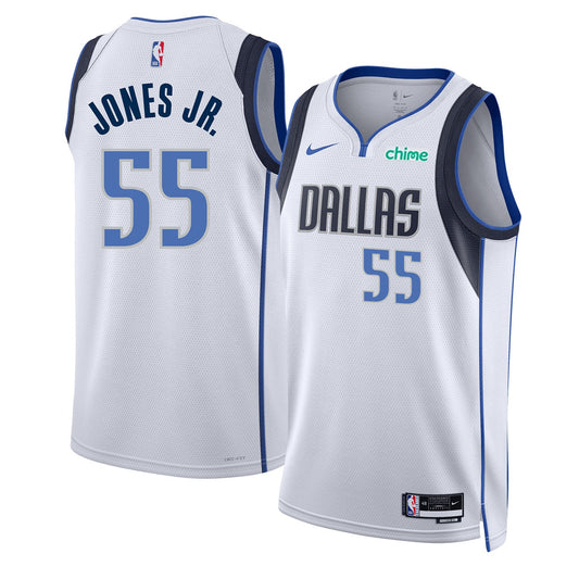NBA Derrick Jones Jr Dallas Mavericks 55 Jersey