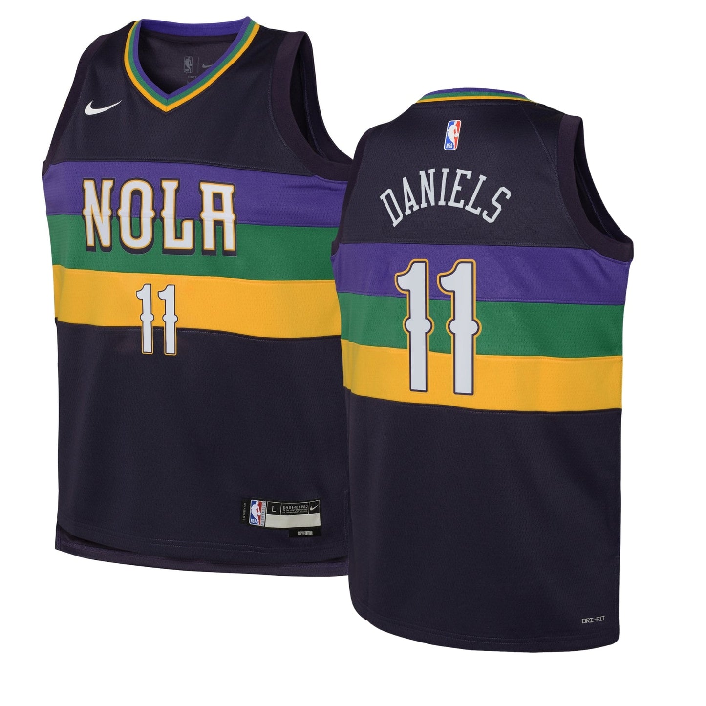 NBA Dyson Daniels New Orleans Pelicans 11 Jersey
