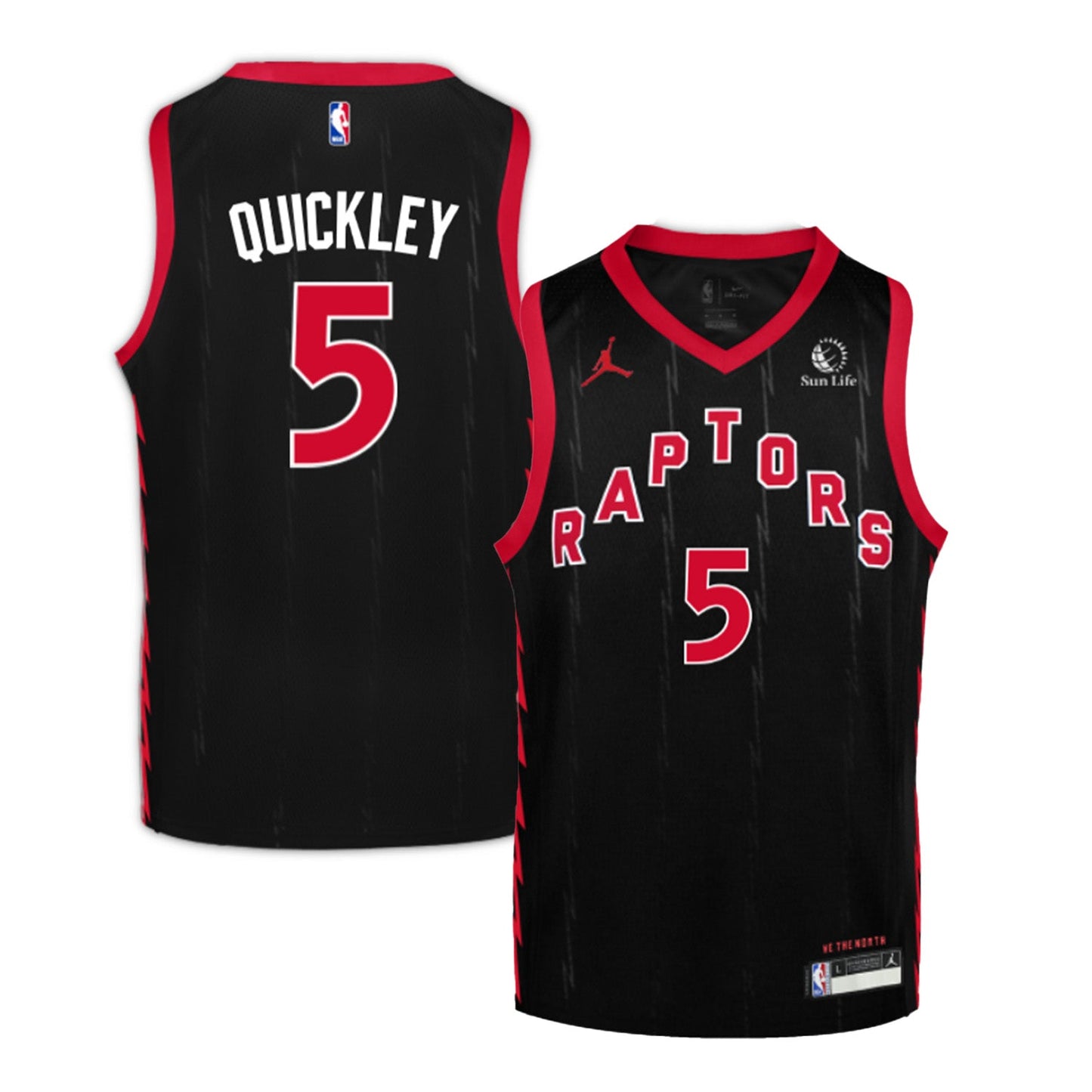 NBA Immanuel Quickley Toronto Raptors 5 Jersey